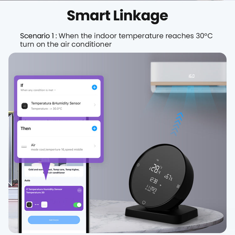 Smart IR Controller & (Temperature + Humidity) sensor