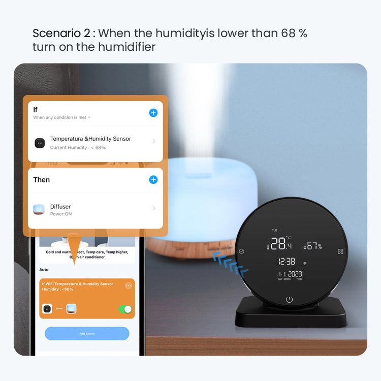 Smart IR Controller & (Temperature + Humidity) sensor
